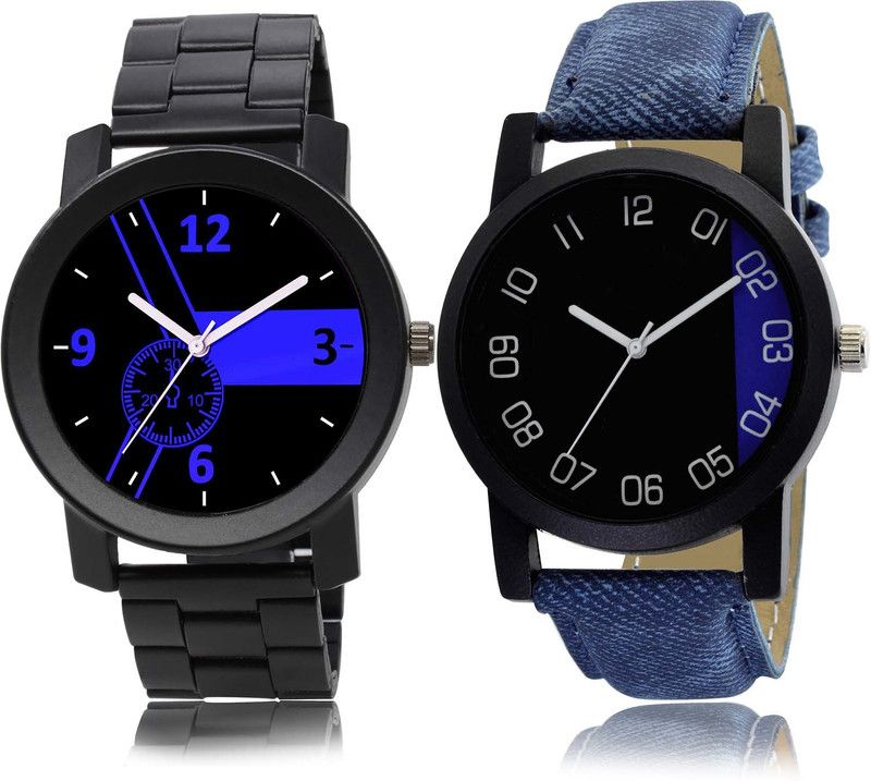 combo watch Analog Watch - For Men & Women Best Party Wedding Chain Watch Watch - B791-B37 (Combo Of 2 )