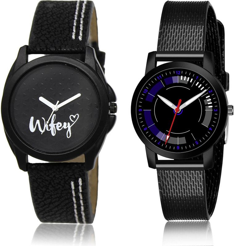 Analog Watch - For Girls Contemporary Formal 2 Watch Combo For Women And Girls - GL234-(44-L-10)