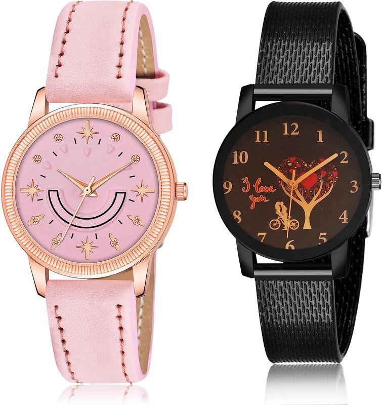 Analog Watch - For Girls Modish Fashion 2 Watch Combo For Women And Girls - GW67-G531