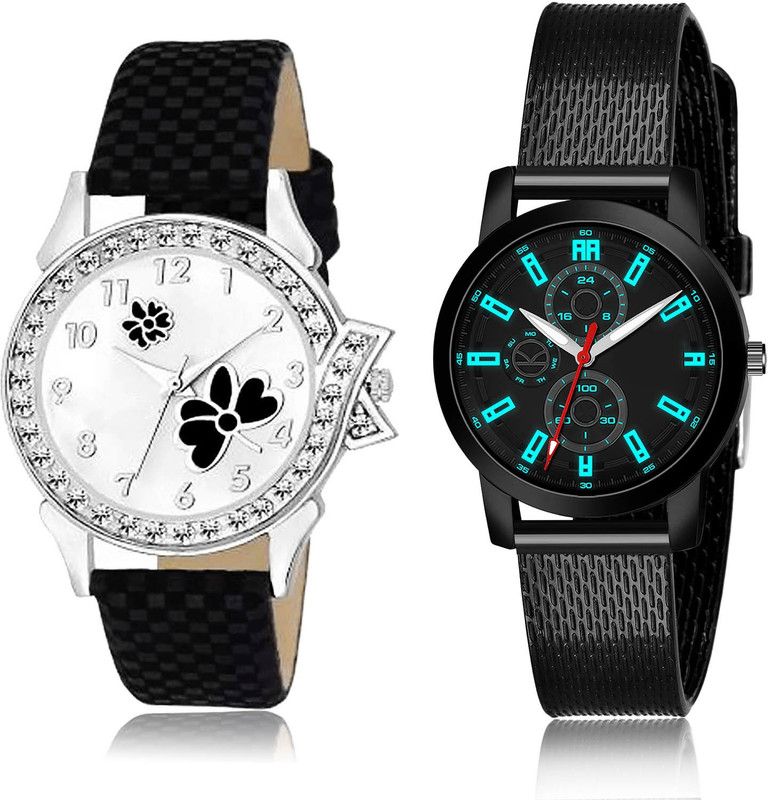 Analog Watch - For Girls Best Present 2 Watch Combo For Women And Girls - G126-(63-L-10)