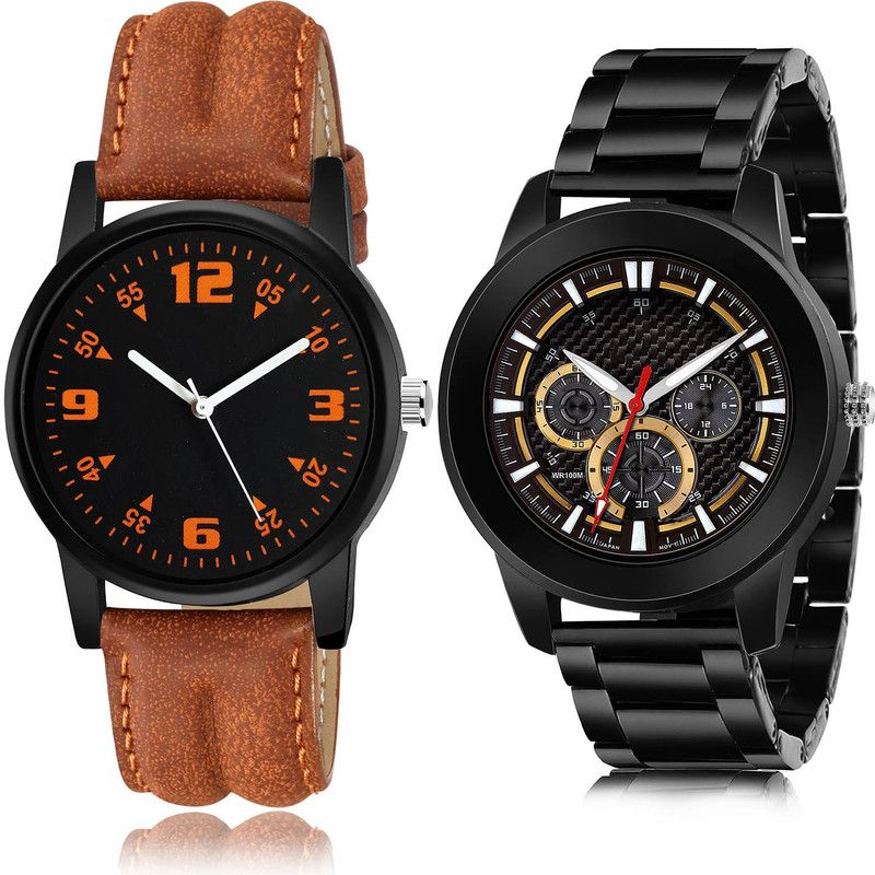 Analog Watch - For Men Brand New Tread 2 Watch Combo For Boys And Men - B15-(72-S-20)