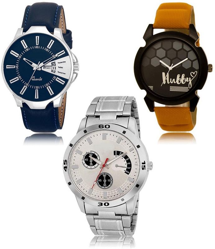 New latest Designer Combo of 3 Analog Watch - For Men LR-23-32-101
