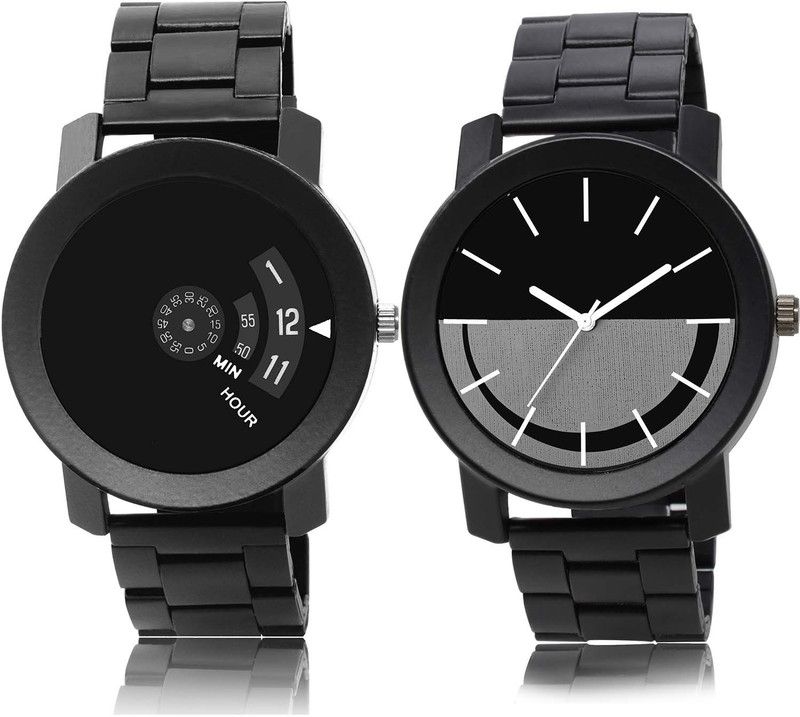 Analog Watch - For Men Modern Quartz Speedometer And Chain Watch Combo Watch For Boys And Men - BO48-B108