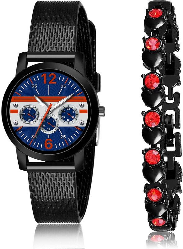 combo watch Analog Watch - For Women Contemporary Fashion Bracelet And Watch Combo For Girls And Women - (18-L-10)-GX1
