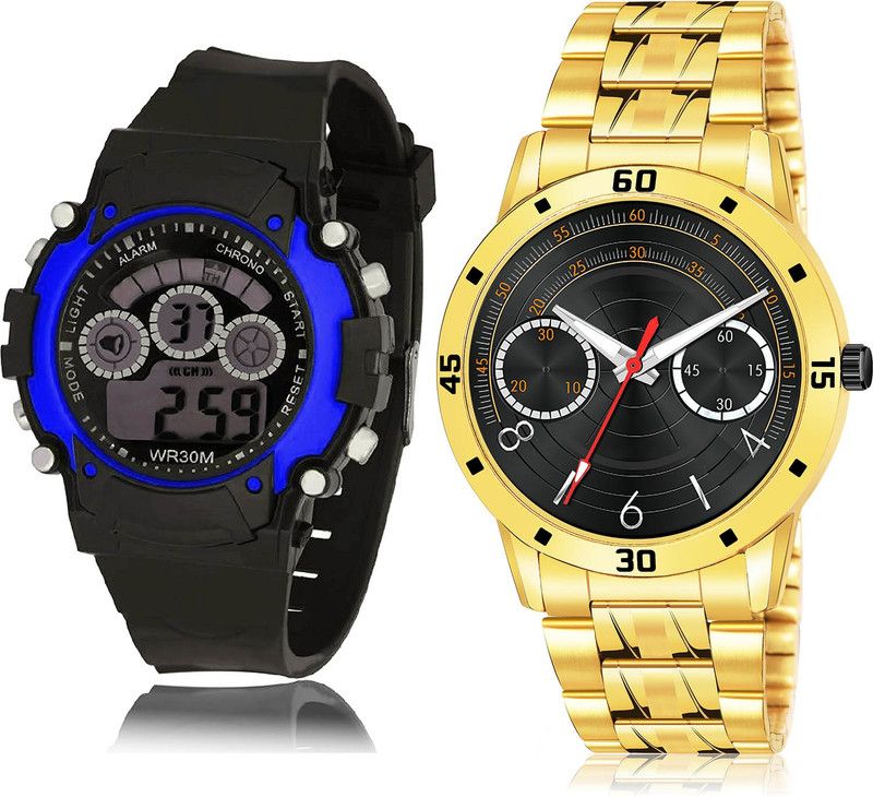 Analog-Digital Watch - For Boys Best Gift 2 Watch Combo For Boys And Men - B2-(67-S-21)