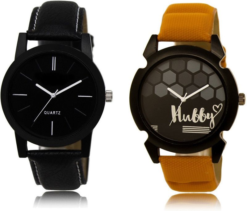 New Latest Designer Combo of 2 Analog Watch - For Men LR05-LR32