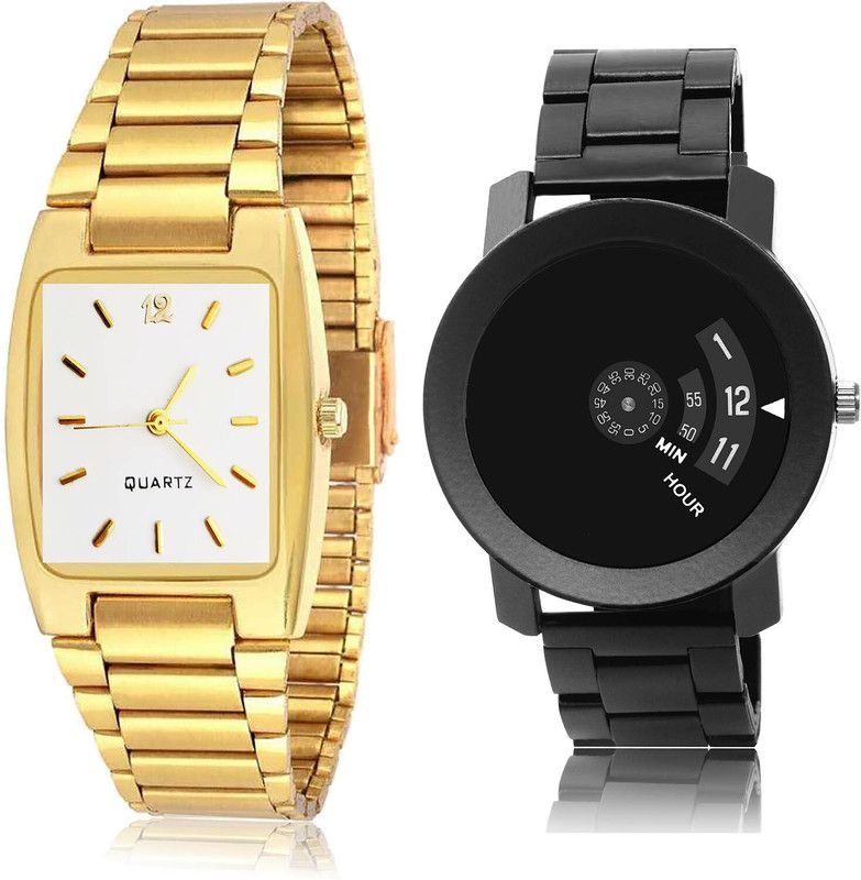 Analog Watch - For Men Brand New Traditional 2 Watch Combo For Boys And Men - BCPL36-BO48