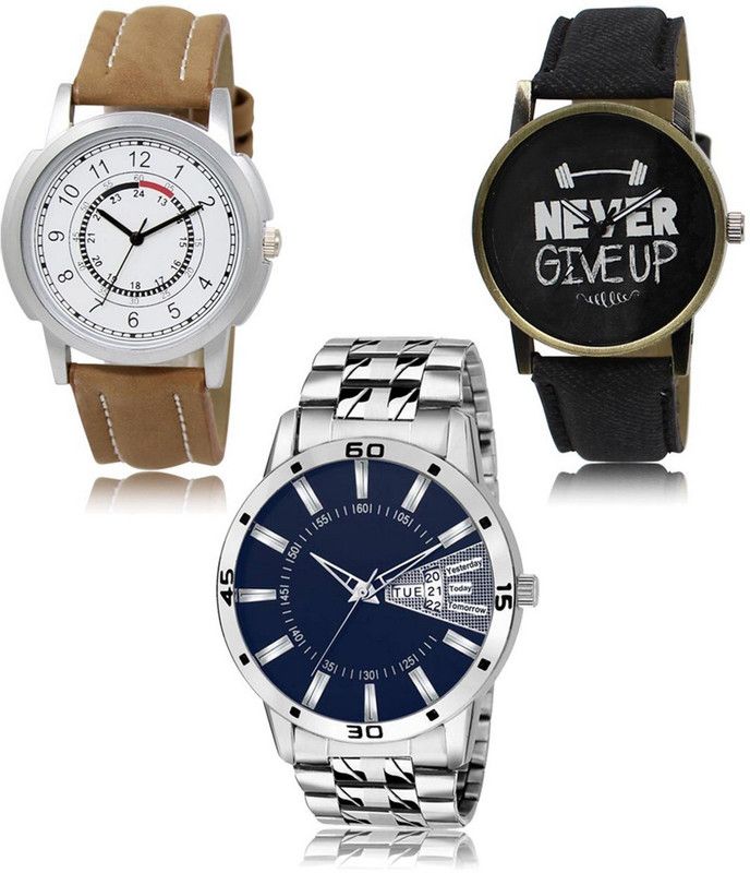 New latest Designer Combo of 3 Analog Watch - For Men LR-17-27-102