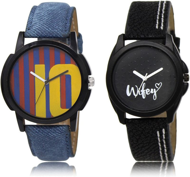 New Latest Designer Combo of 2 Analog Watch - For Men & Women LR10-LR234