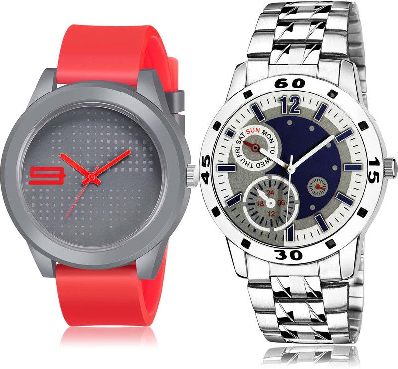 combo watch Analog Watch - For Boys & Girls New Love Sports And Chain Watch Combo Watch For Boys And Men - BM108-B666