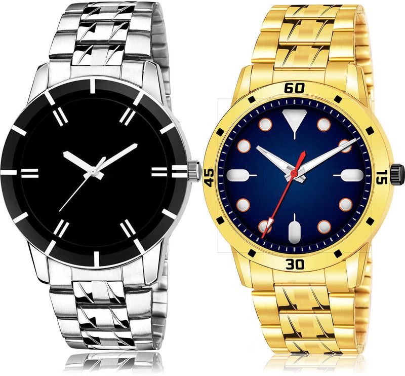 Analog Watch - For Men Classical Party Wedding 2 Watch Combo For Boys And Men - BCPL1-(65-S-21)