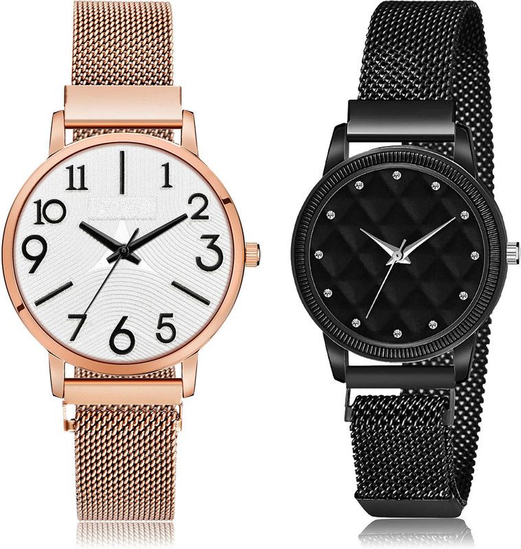 Analog Watch - For Women Treading High Quality 2 Watch Combo For Women And Girls - GM243-GW12
