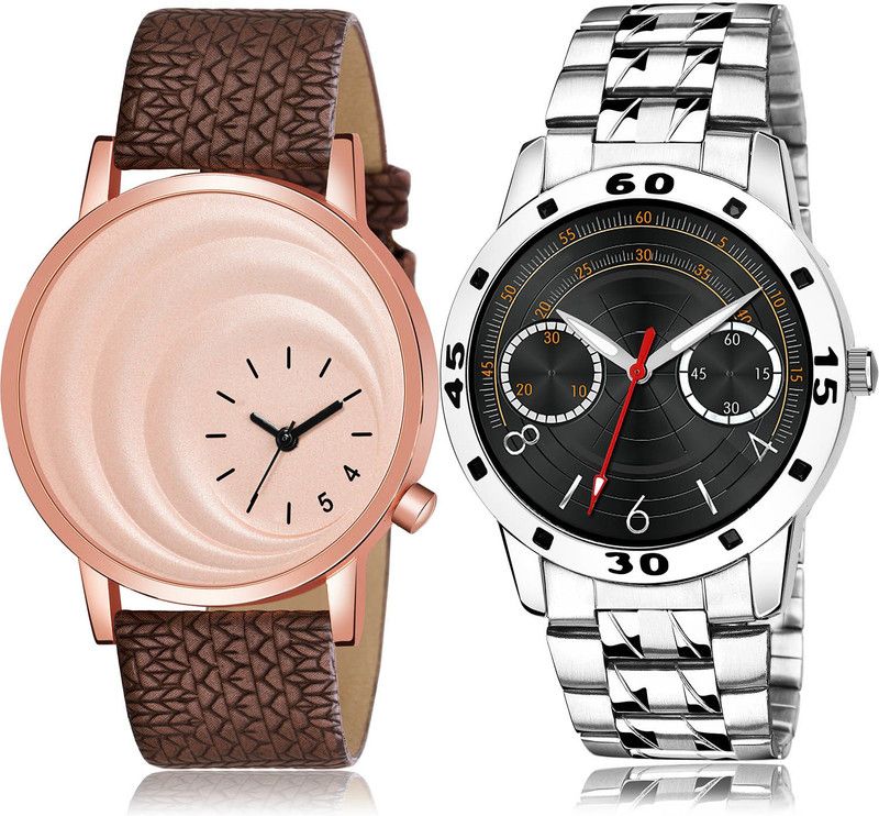 Analog Watch - For Men Contemporary Traditional 2 Watch Combo For Boys And Men - BM17-(67-S-19)