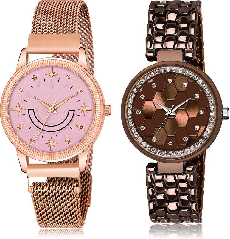 Analog Watch - For Women Treading Model 2 Watch Combo For Women And Girls - GW72-GL271