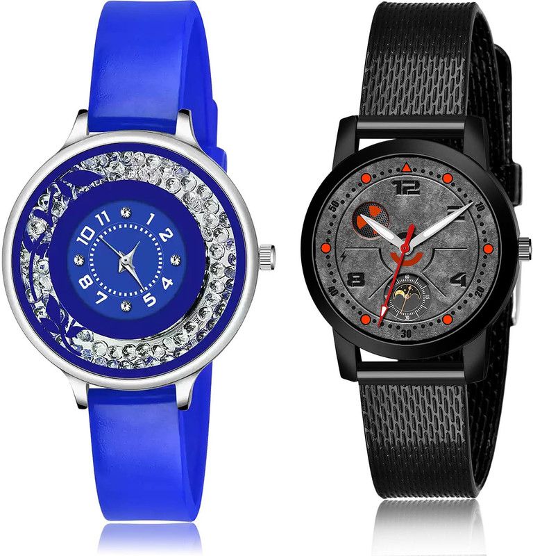 Analog Watch - For Girls Modern Rich 2 Watch Combo For Women And Girls - G87-(13-L-10)