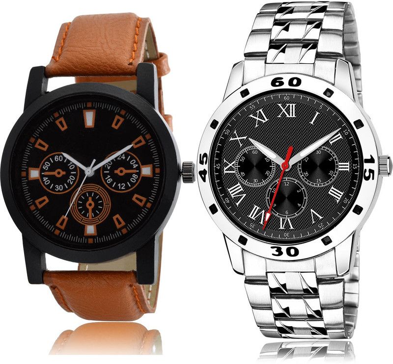 Analog Watch - For Men Modern Quartz 2 Watch Combo For Boys And Men - B31-(73-S-19)