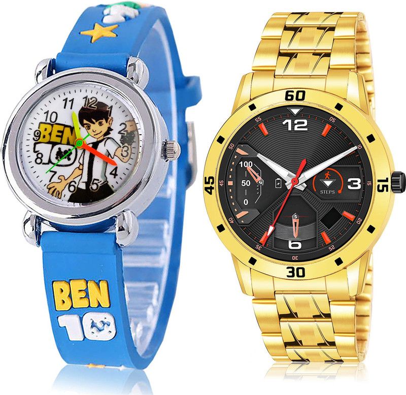 Analog Watch - For Boys New Gift 2 Watch Combo For Boys And Men - BK100-(40-S-21)