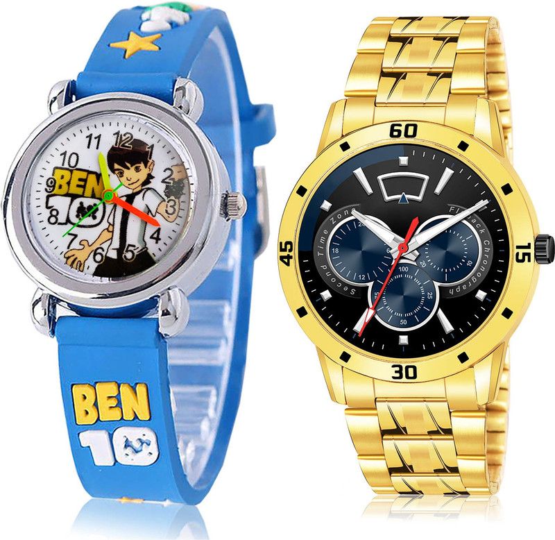 Analog Watch - For Boys Latest Style 2 Watch Combo For Boys And Men - BK100-(61-S-21)