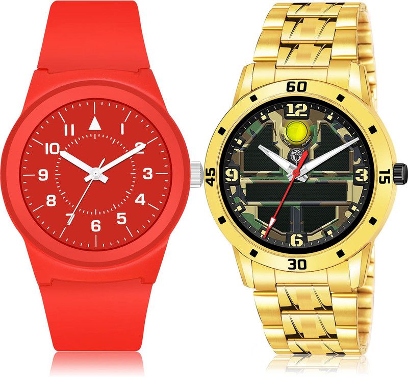 Analog Watch - For Boys Latest High Quality 2 Watch Combo For Boys And Men - BM123-(34-S-21)