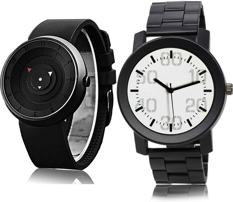 Analog Watch - For Men Brand New Wrist Speedometer And Chain Watch Combo Watch For Boys And Men - BC1-B674