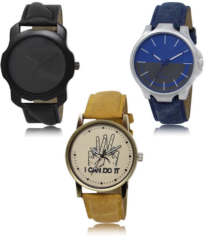 New latest Designer Combo of 3 Analog Watch - For Men LR-22-24-30