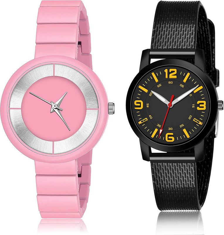 Analog Watch - For Girls Modern Formal 2 Watch Combo For Women And Girls - G635-(48-L-10)