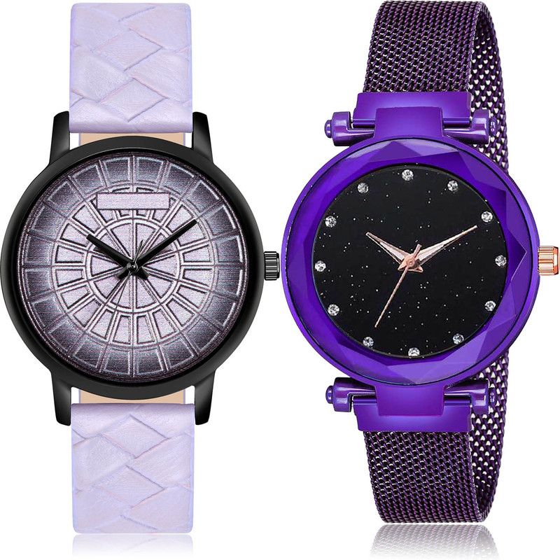 Analog Watch - For Women Latest Collection 2 Watch Combo For Women And Girls - GM509-GC8