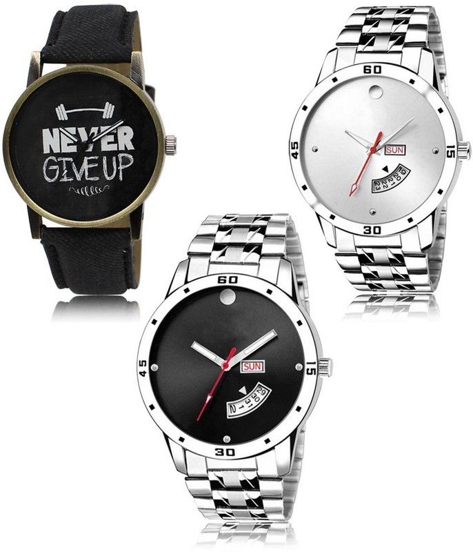 New latest Designer Combo of 3 Analog Watch - For Men LR-27-103-104