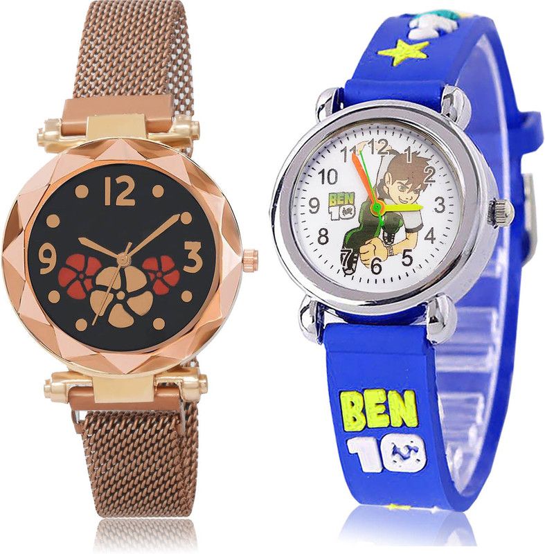 Analog Watch - For Girls Classical Style 2 Watch Combo For Women And Girls - G653-GC90