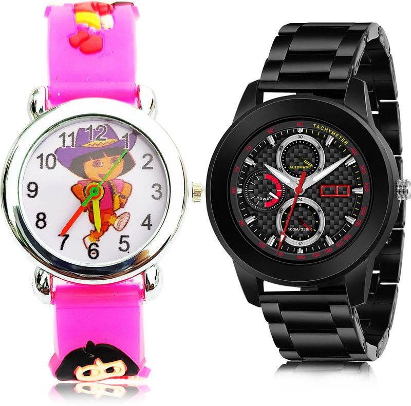 Analog Watch - For Boys Latest Royal 2 Watch Combo For Boys And Men - BK191-(60-S-20)