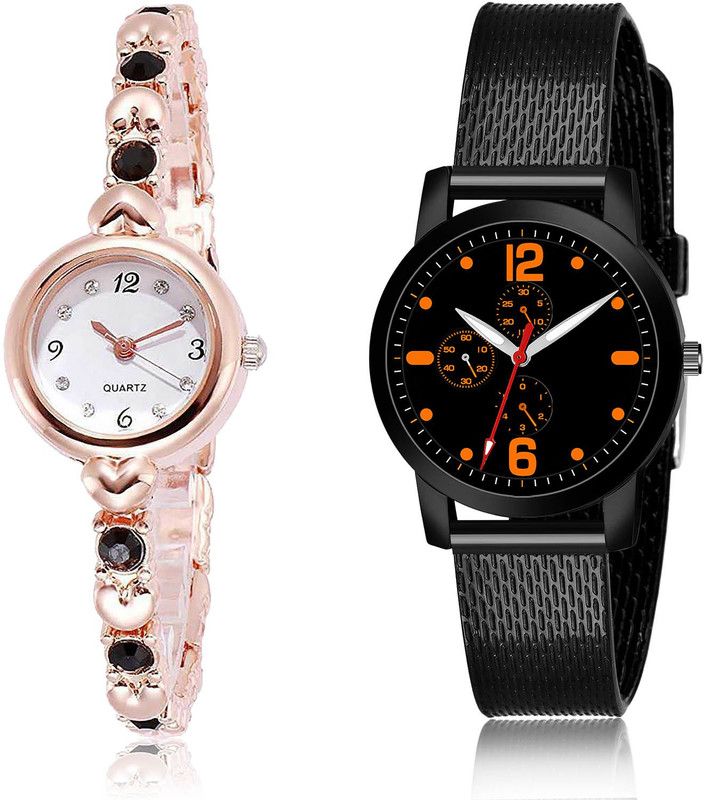 Analog Watch - For Women Classical Casual 2 Watch Combo For Women And Girls - G455-(70-L-10)