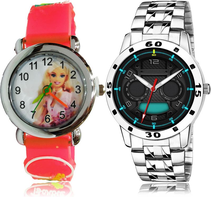Analog Watch - For Boys Contemporary Royal 2 Watch Combo For Boys And Men - BK80-(58-S-19)
