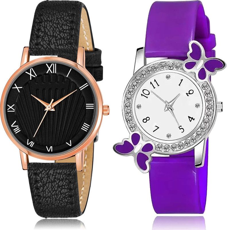 Analog Watch - For Girls Classical Tread 2 Watch Combo For Women And Girls - GW50-G100