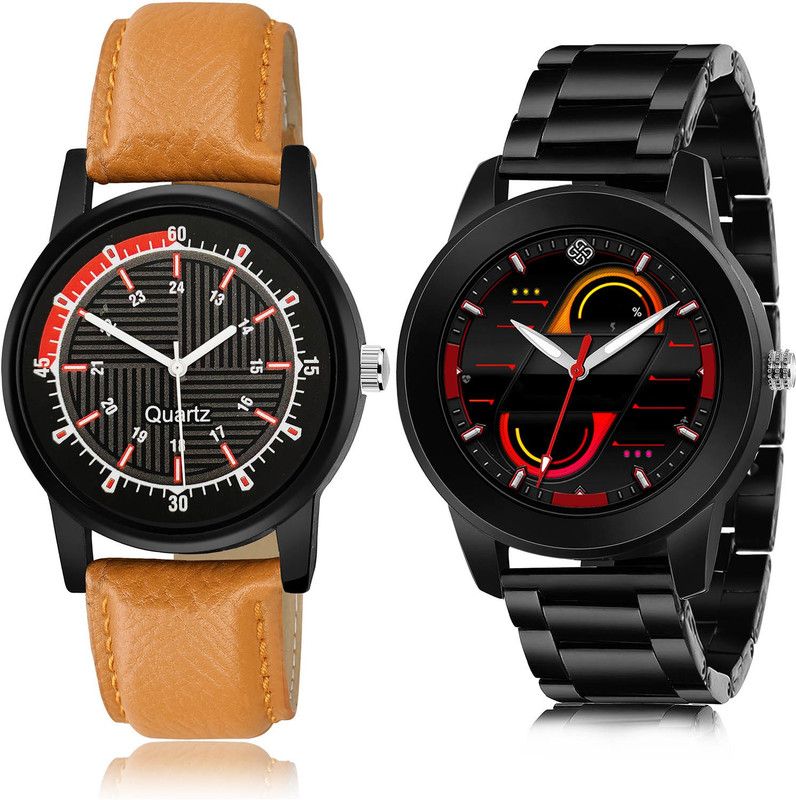 Analog Watch - For Men Classical Chronograph 2 Watch Combo For Boys And Men - BRA30-(1-S-20)