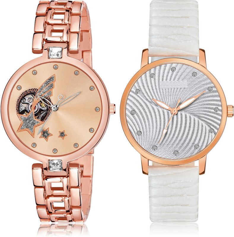 Analog Watch - For Women Modern Fashion 2 Watch Combo For Women And Girls - G664-GM381