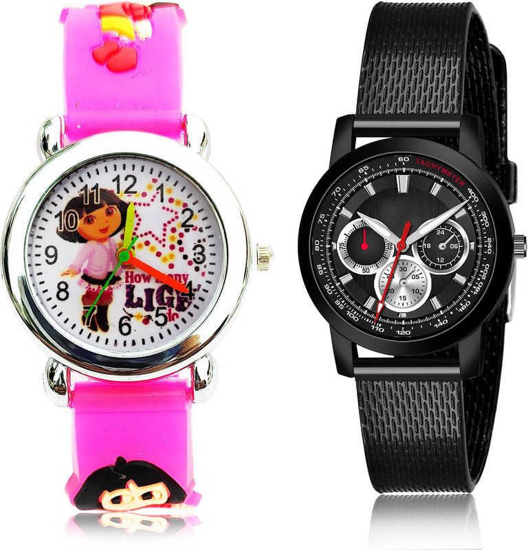 Analog Watch - For Women Treading Fancy 2 Watch Combo For Women And Girls - GC194-(14-L-10)