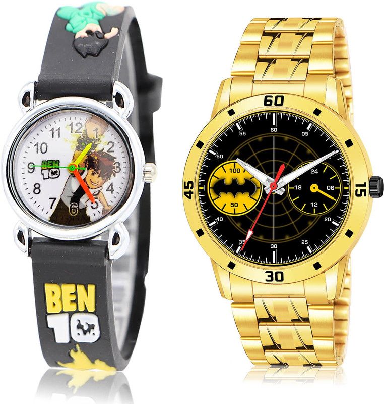 Analog Watch - For Boys Classical Valentine 2 Watch Combo For Boys And Men - BK82-(42-S-21)