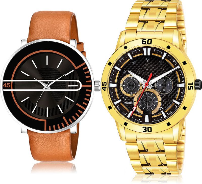 Analog Watch - For Men New Quartz 2 Watch Combo For Boys And Men - BL46.71-(72-S-21)