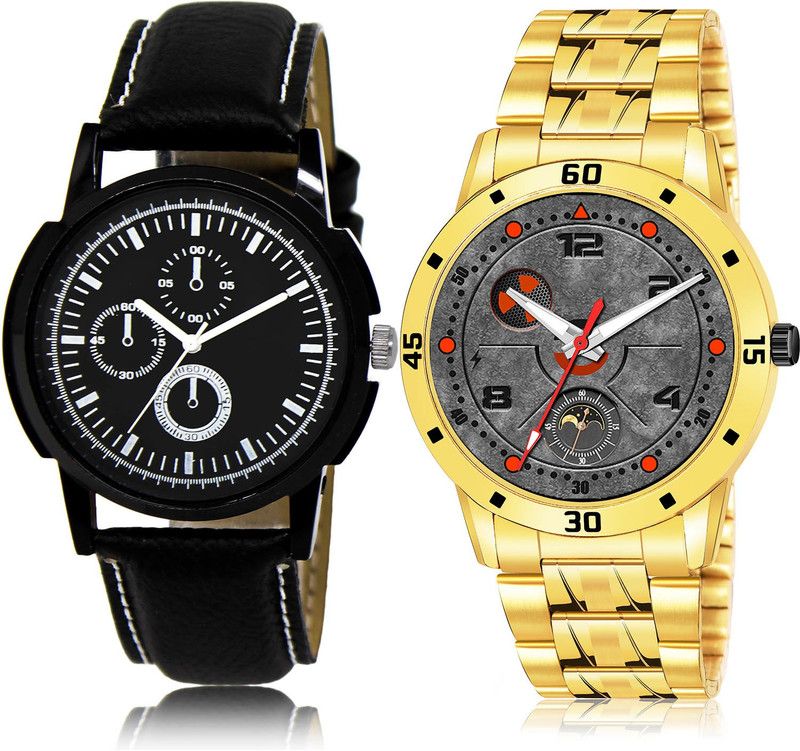 Analog Watch - For Men Best Collegian 2 Watch Combo For Boys And Men - BL46.13-(13-S-21)