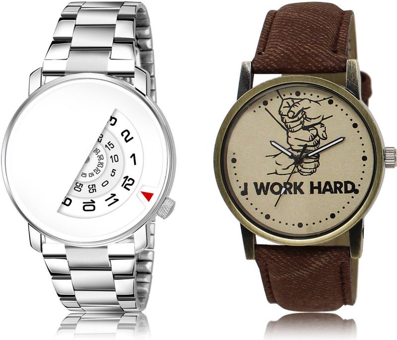 New Latest Designer Combo of 2 Analog Watch - For Men LR106-LR29