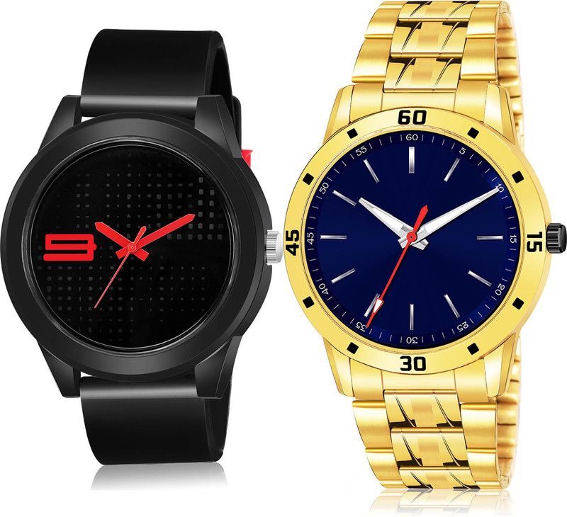 Analog Watch - For Men Treading Professional 2 Watch Combo For Boys And Men - BM105-(54-S-21)