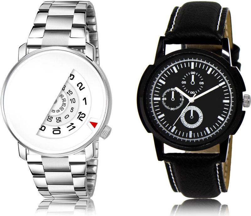 New Latest Designer Combo of 2 Analog Watch - For Men LR106-LR13