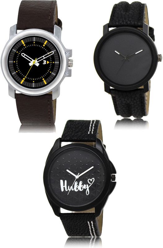 New latest Designer Combo of 3 Analog Watch - For Men 44-21-31