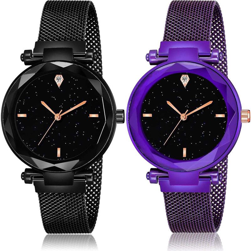 combo watch Analog Watch - For Women Classical Party Wedding Magnet Combo Watch For Girls And Women - GC1-GC3
