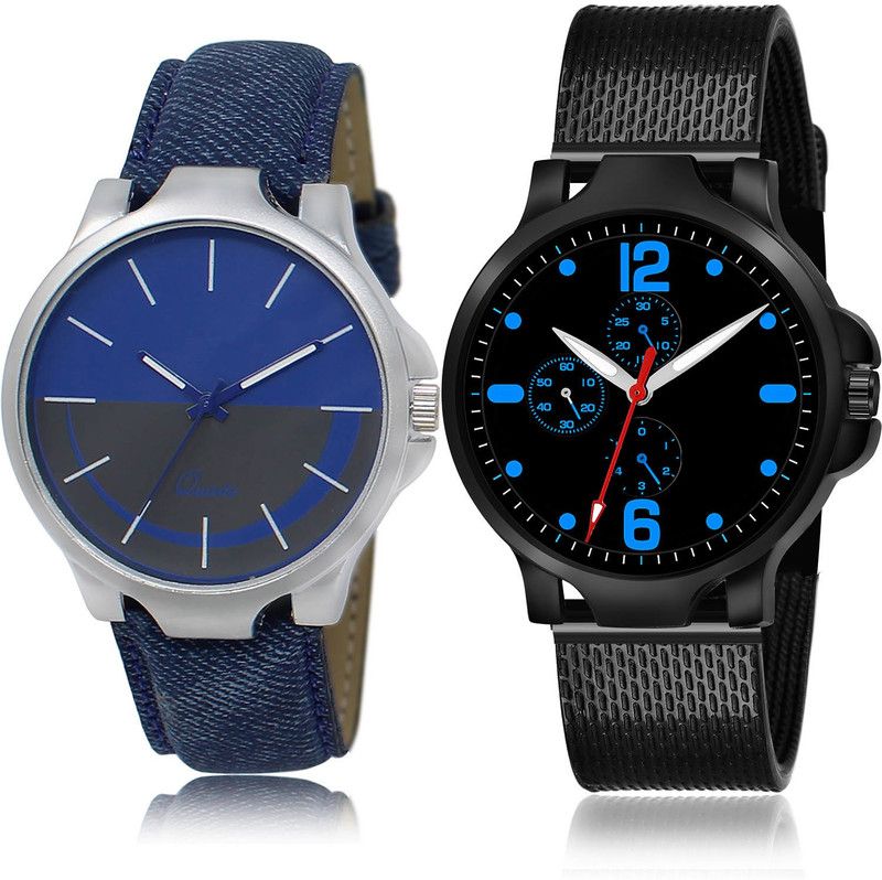 Analog Watch - For Men Modern Tread 2 Watch Combo For Boys And Men - BL46.24-(68-S-10)
