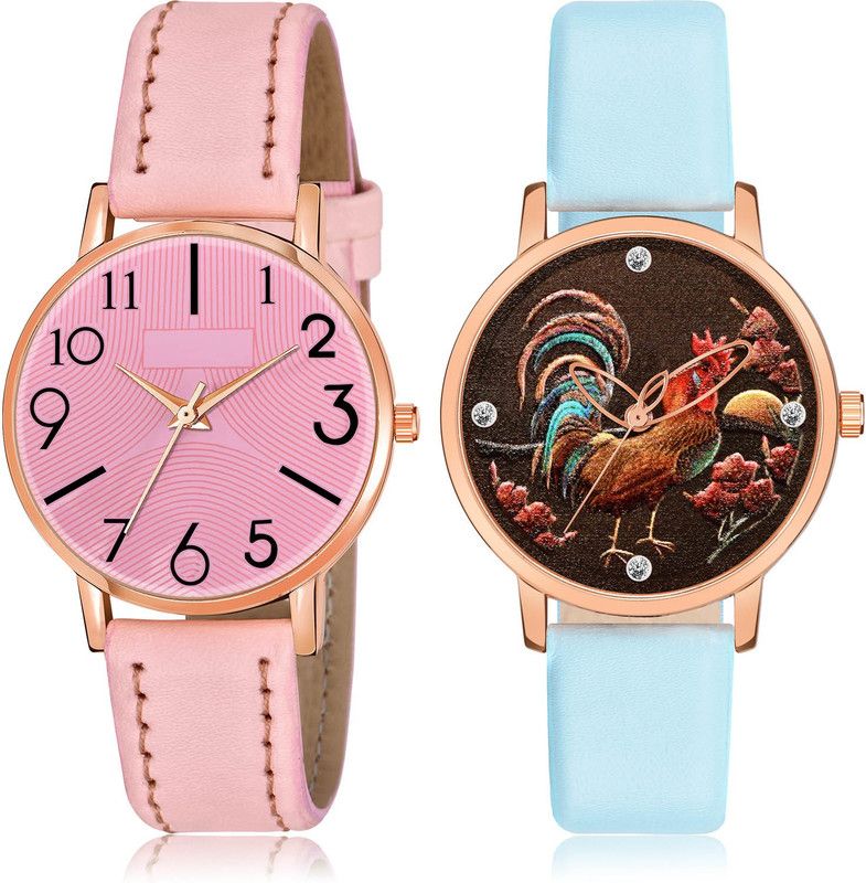 Analog Watch - For Women Best Stylish 2 Watch Combo For Women And Girls - GW57-GM370