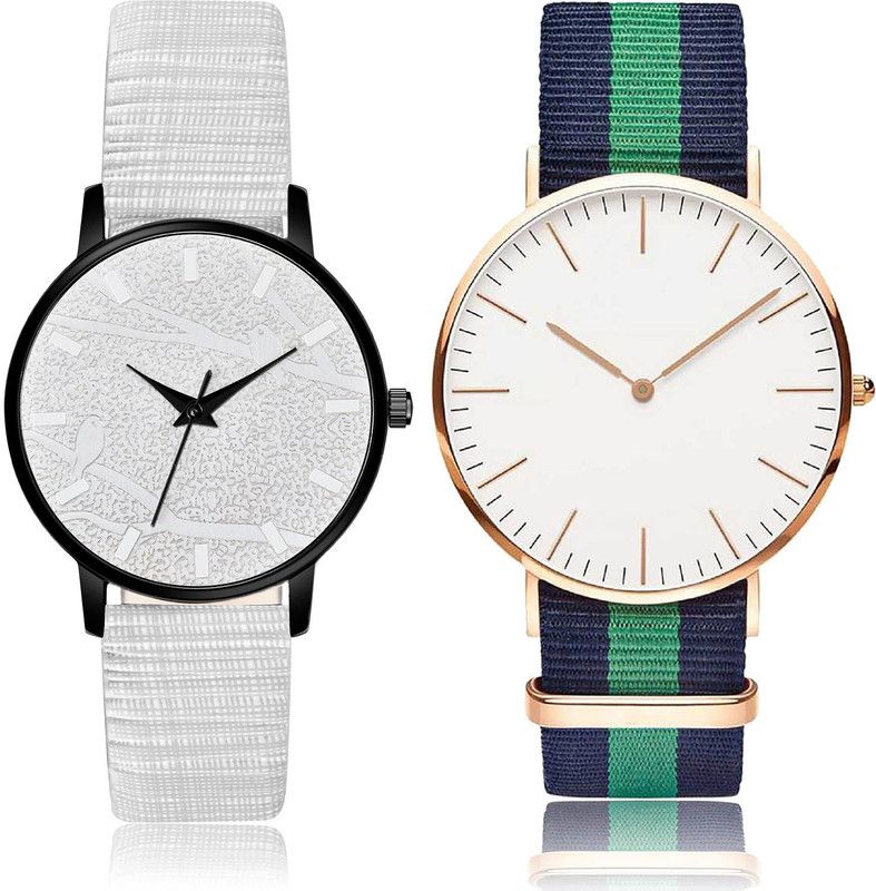 Analog Watch - For Girls Classical Quartz 2 Watch Combo For Women And Girls - GM327-GC20