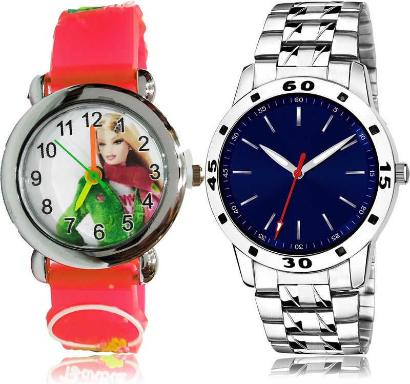 Analog Watch - For Boys Classical Unique 2 Watch Combo For Boys And Men - BK79-(54-S-19)