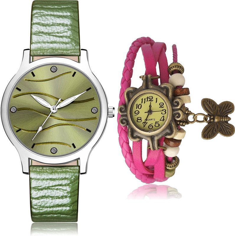 Analog Watch - For Women Latest Designer 2 Watch Combo For Women And Girls - GM388-G63