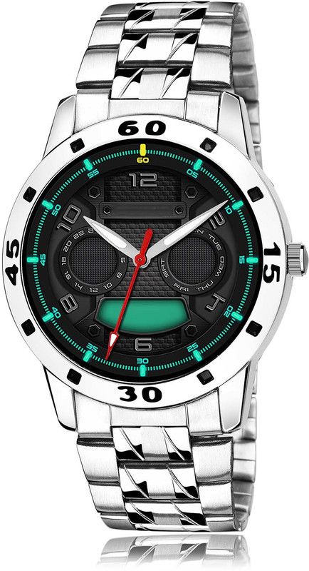 Analog Watch - For Men Brand New High Quality Silver Chain Watch For Boys And Men - (57-S-19)
